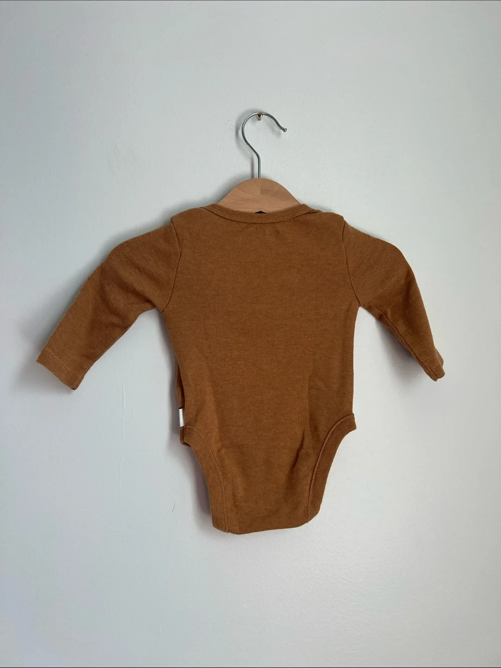 Old Navy | Brown Football-Print Baby One-Piece Size 0-3 Months